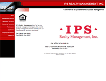 Tablet Screenshot of ipsrealtymgmt.com